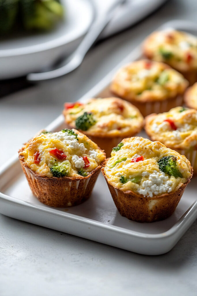 How to Make Cottage Cheese Omelet Muffins