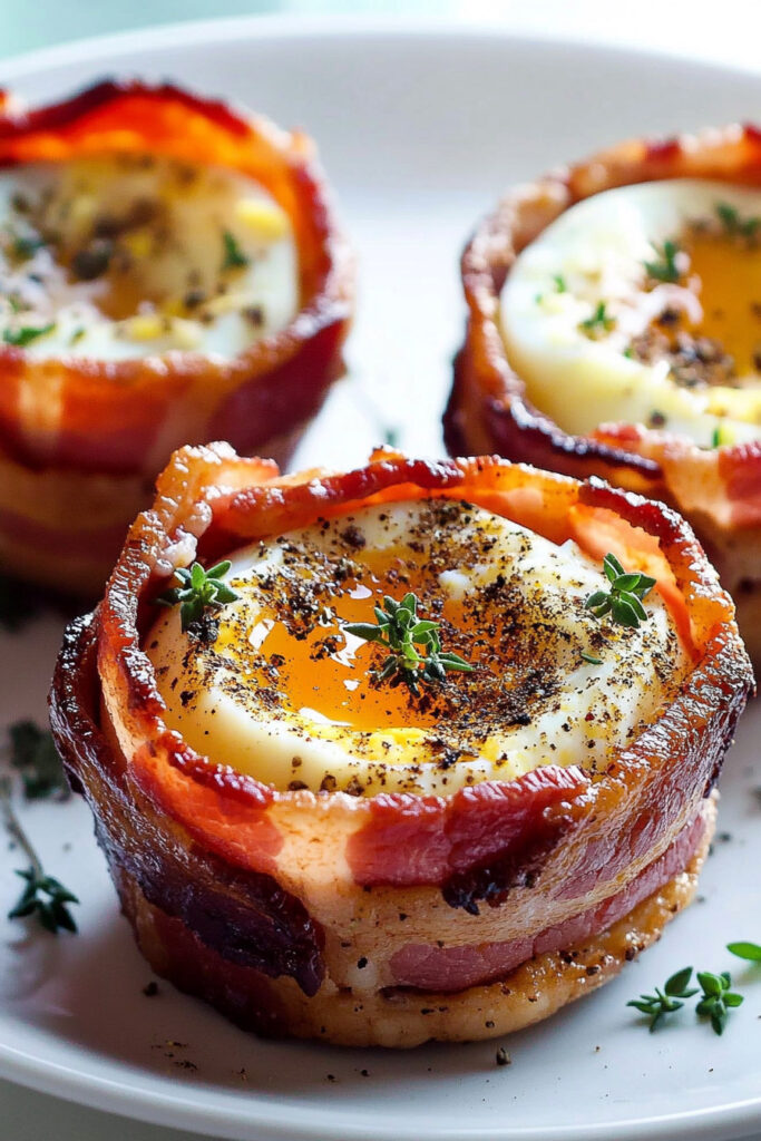 How to Serve Bacon Egg Cups