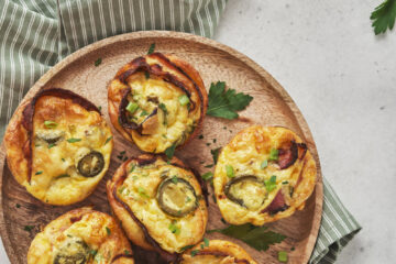 Jalapeño Egg Muffins with Cheese