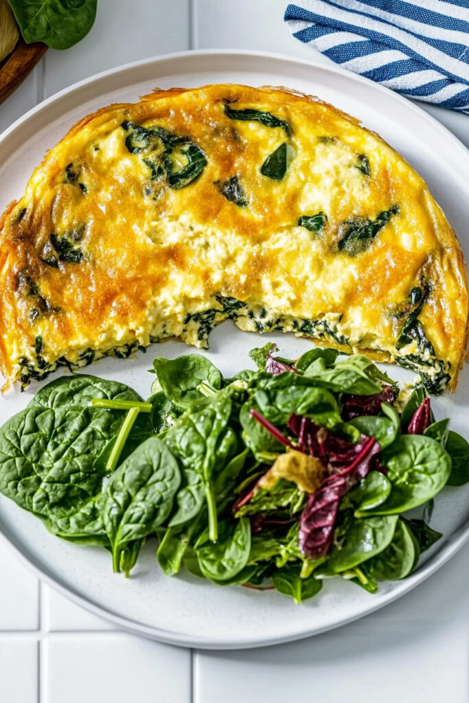 Make Cottage Cheese Egg and Sausage Frittata