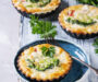 Mini Broccoli and Cheese Quiches