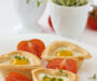 Mini Egg and Herb Tartlets