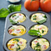 Mini Vegetable Frittata Muffins