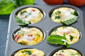 Mini Vegetable Frittata Muffins