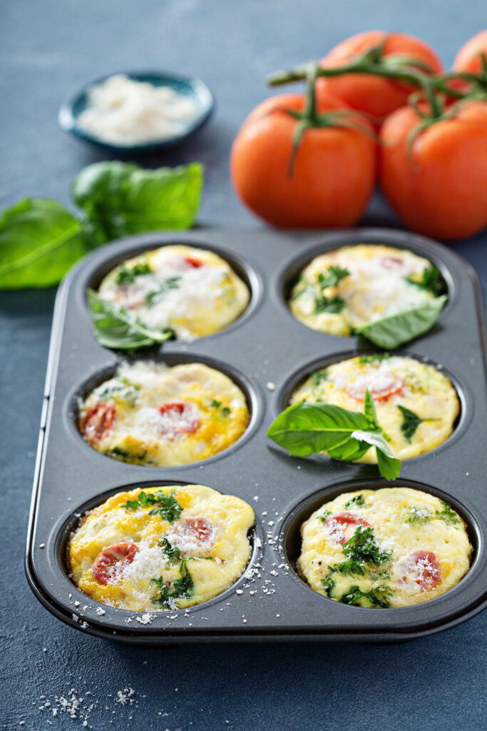 Mini Vegetable Frittata Muffins