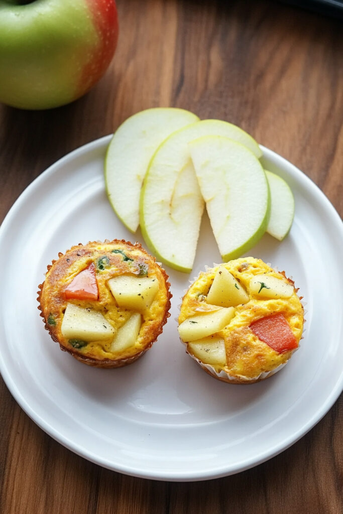 Omelet and Potato Breakfast Bites