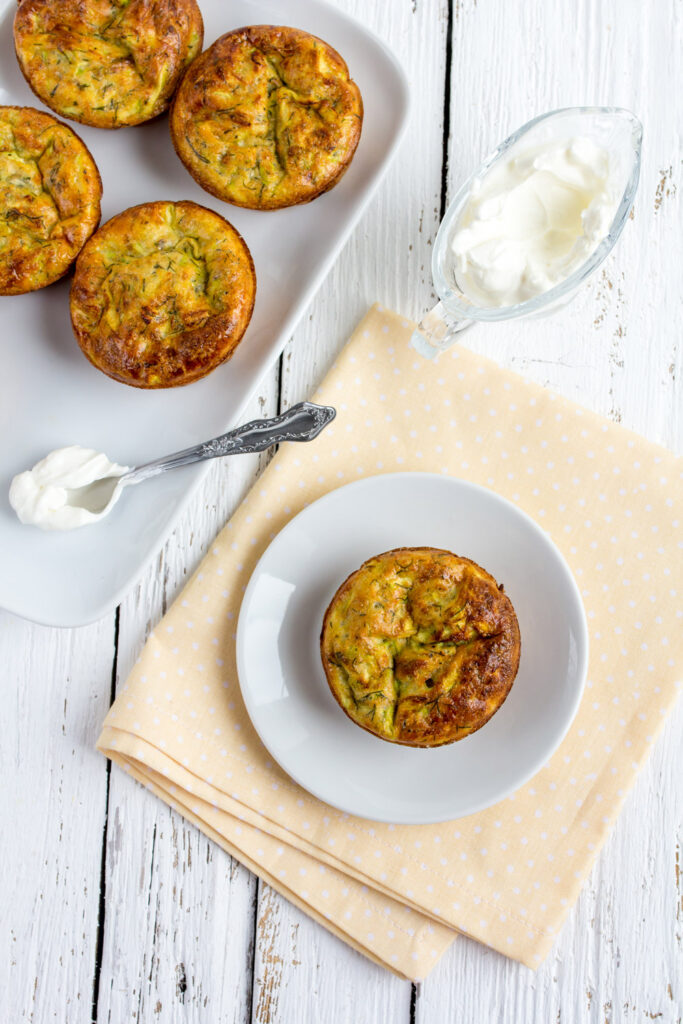 Pro Tips Savory Zucchini and Herb Muffins