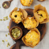 Savory Cheese and Veggie Muffins with Pumpkin Seeds