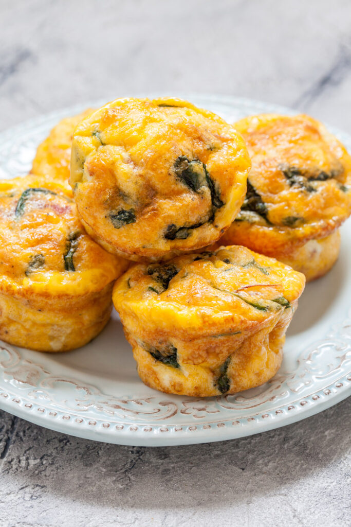 Spinach and Cheese Egg Muffins