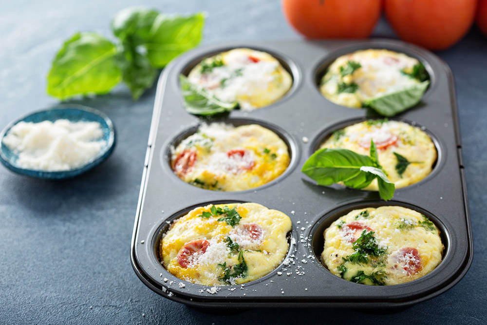 Storage Tips Mini Vegetable Frittata Muffins