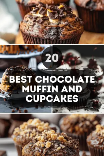 20+ Best Chocolate Muffin Recipes and Cupcakes