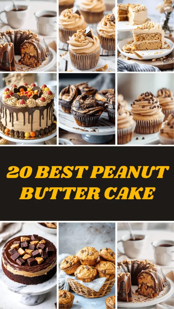 20+ Peanut Butter Cake Recipes