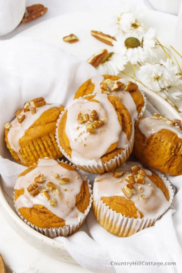 3-Ingredient Pumpkin Muffins with Spice Cake Mix