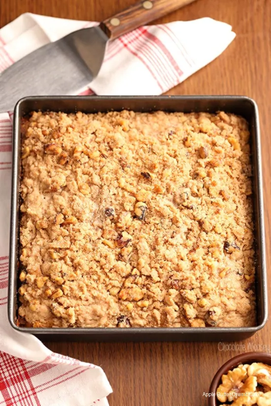 Apple Butter Crumb Cake