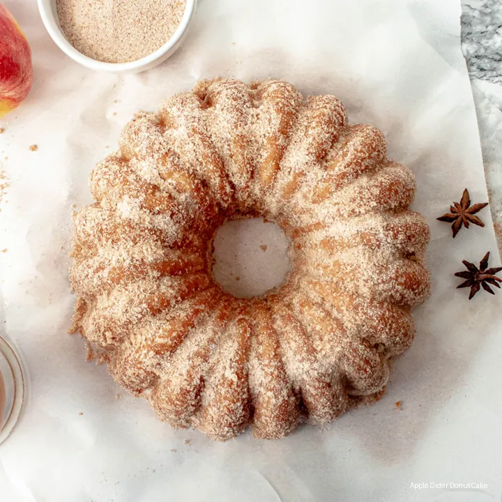 Apple Cider Donut Cake