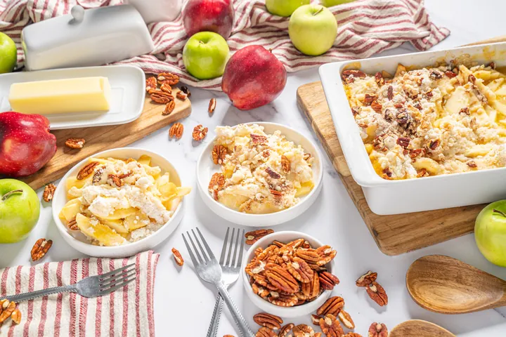 Apple Surprise Dump Cake