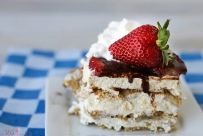 Banana Split Icebox Cake