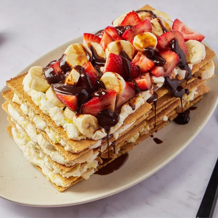 Banana Split Icebox Cake (Seriously, Last One!)