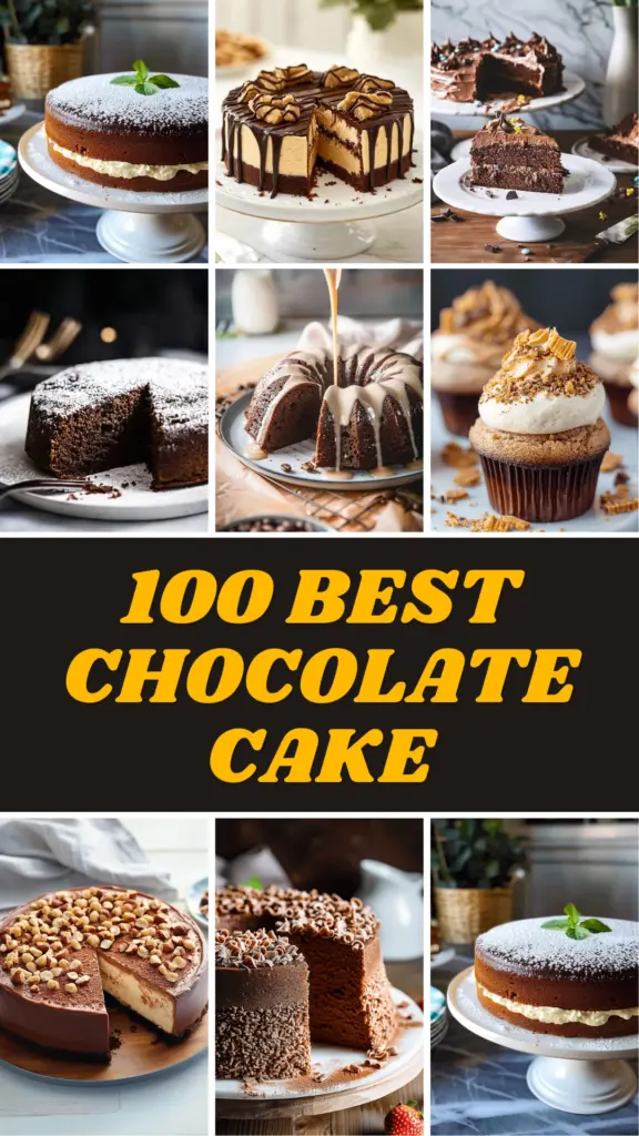 100+ Easy Chocolate Cake Recipes
