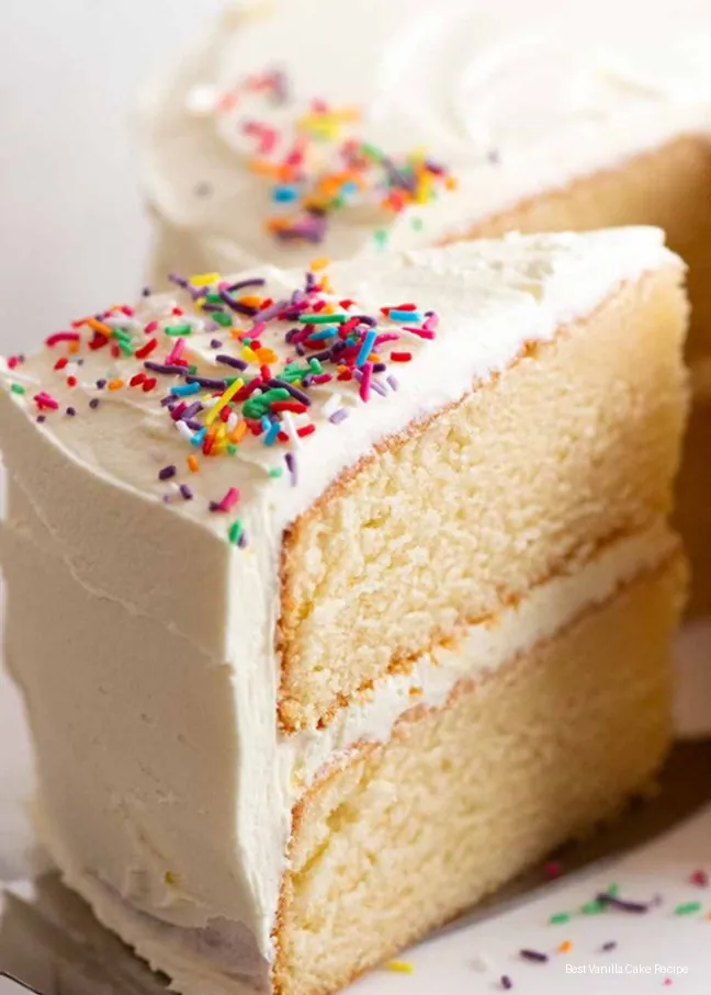 Best Vanilla Cake Recipe