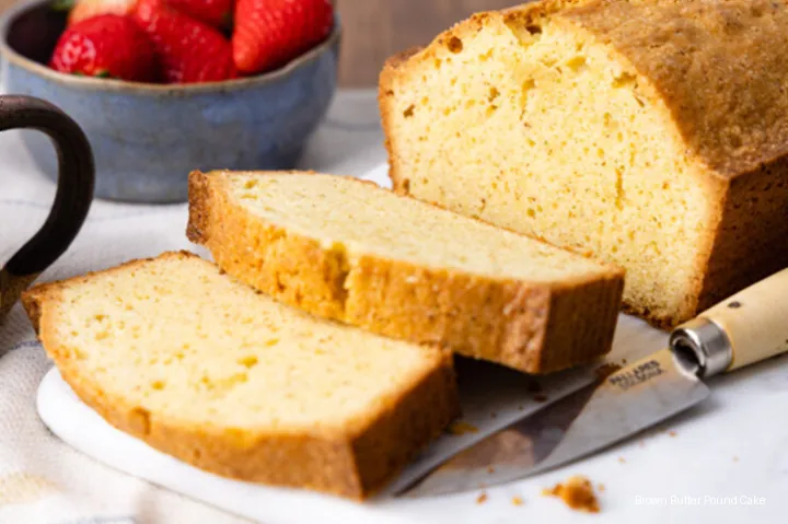 Brown Butter Pound Cake