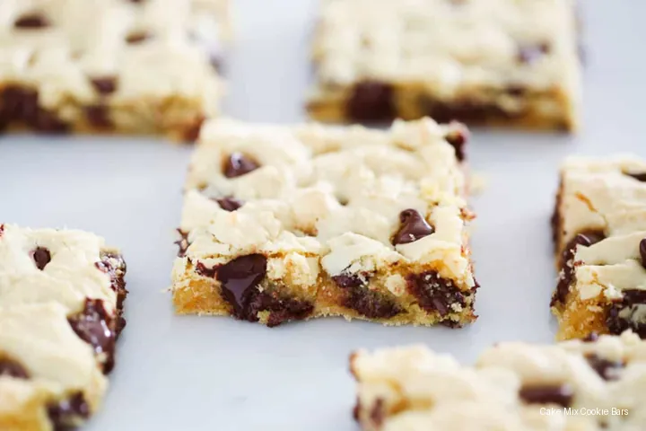 Cake Mix Cookie Bars