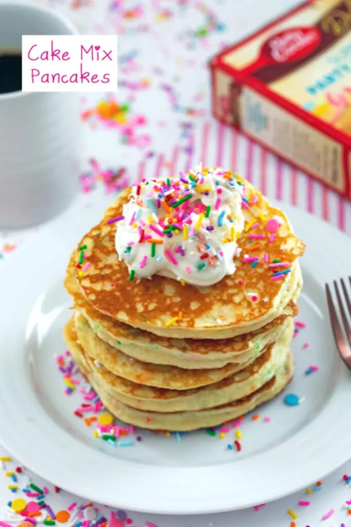 Cake Mix Pancakes