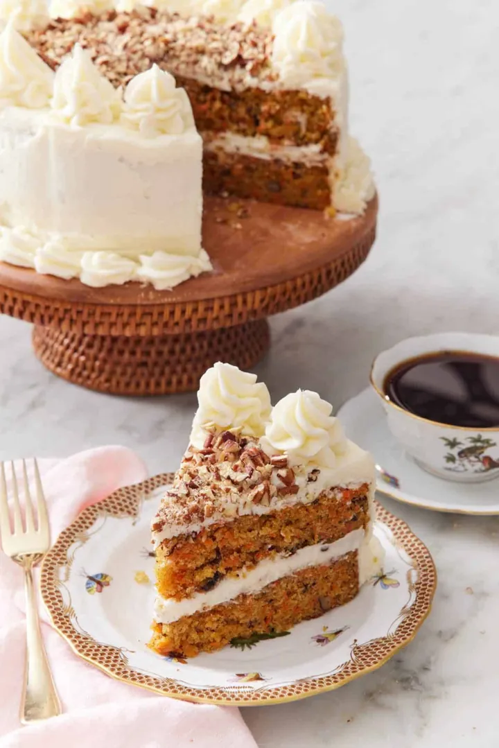 Carrot and Walnut Cake