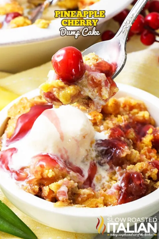 Cherry Pineapple Dump Cake