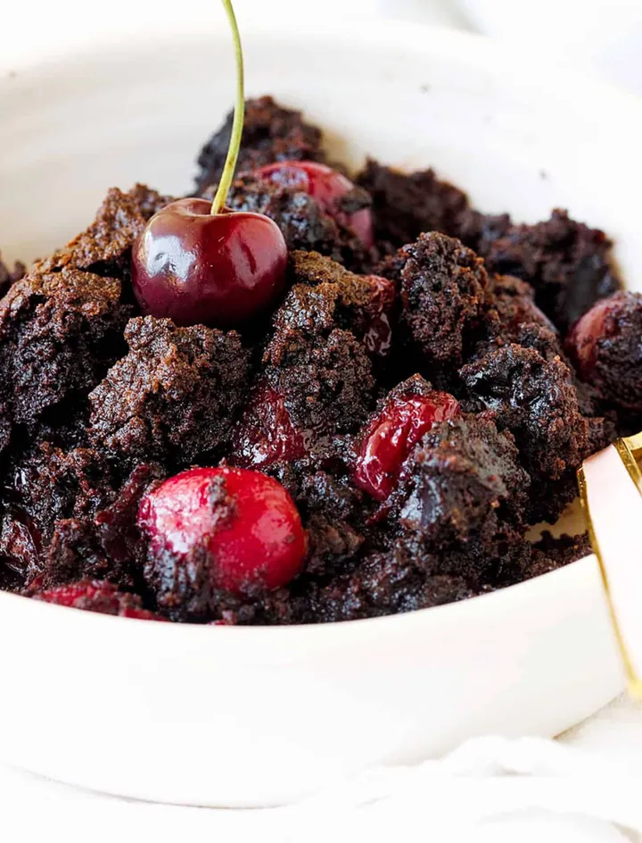 Chocolate Cherry Dump Cake