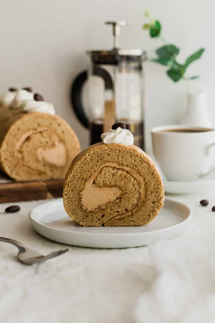 Coffee Roll Cake