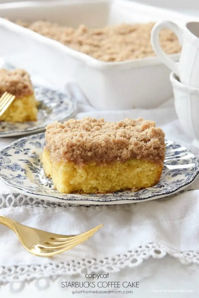 Copycat Starbucks Coffee Cake