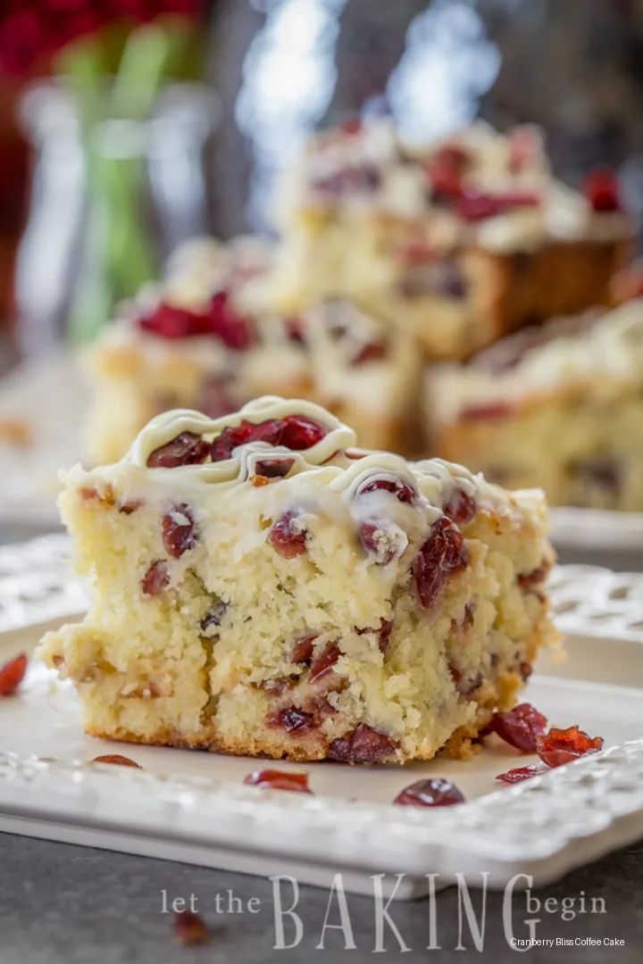 Cranberry Bliss Coffee Cake