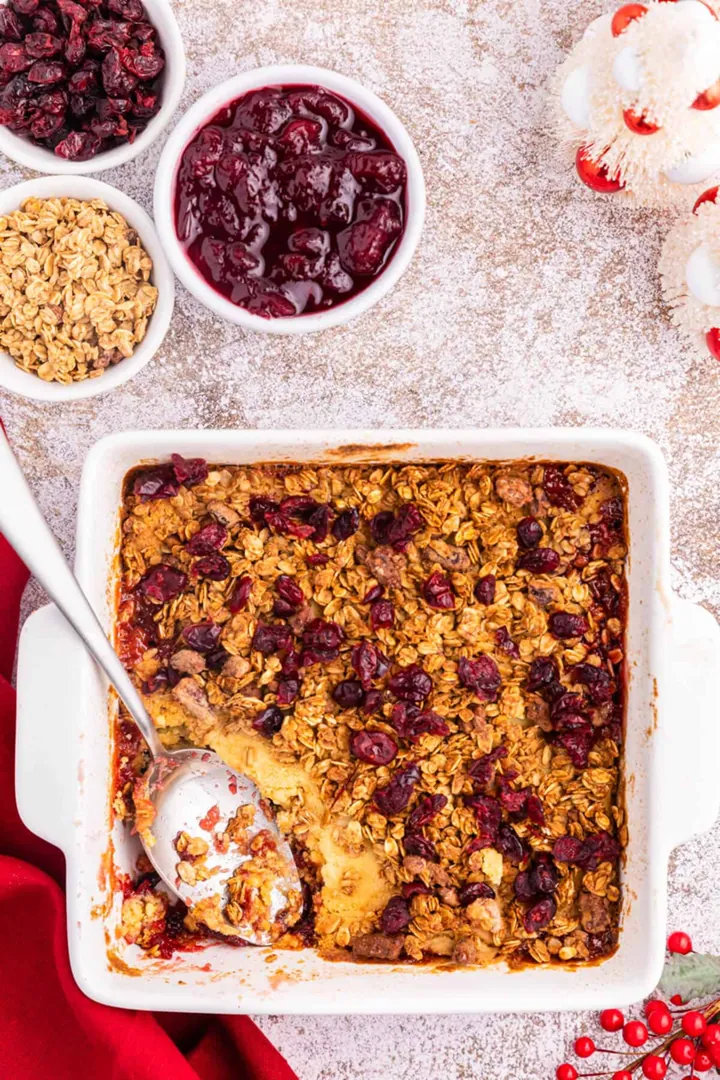 Cranberry Cobbler Dump Cake