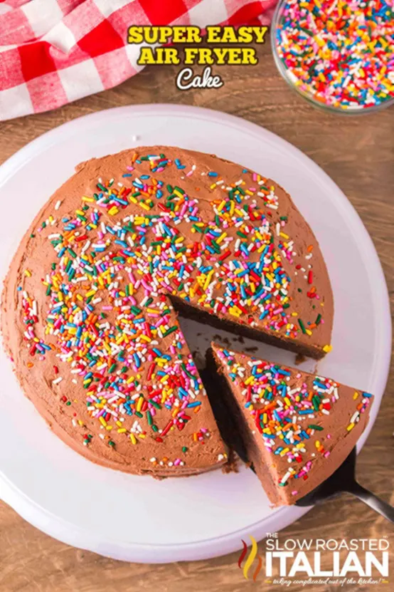 Easy Air Fryer Cake