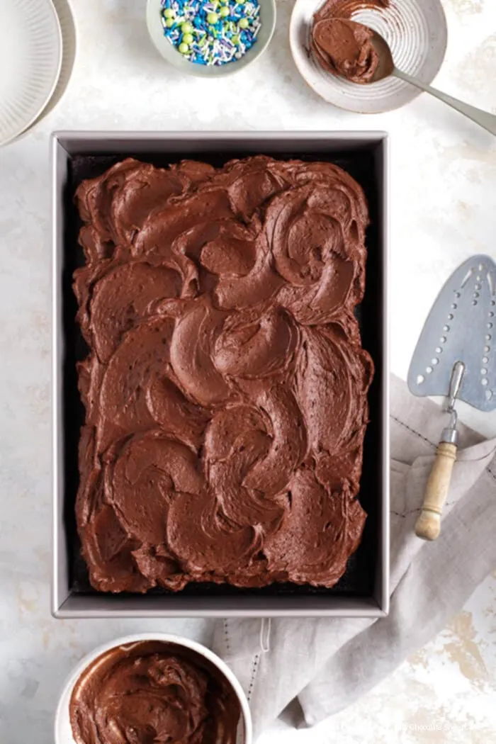 Easy Chocolate Sheet Cake