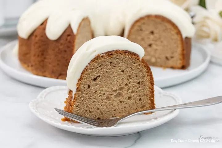 Easy Cream Cheese Spice Cake