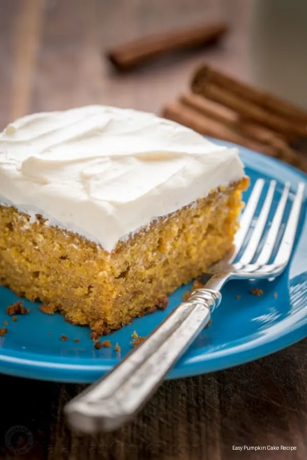 Easy Pumpkin Cake Recipe