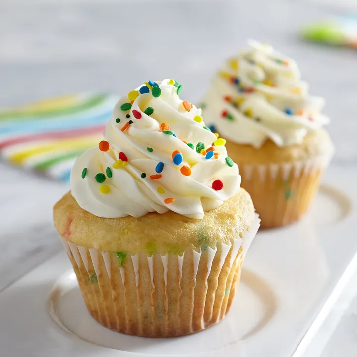 Funfetti Celebration Cupcakes