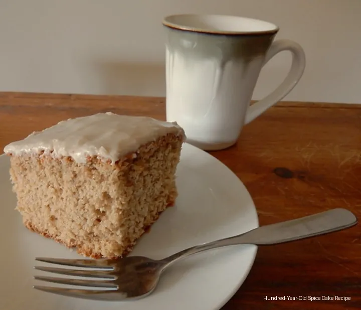 Hundred-Year-Old Spice Cake Recipe