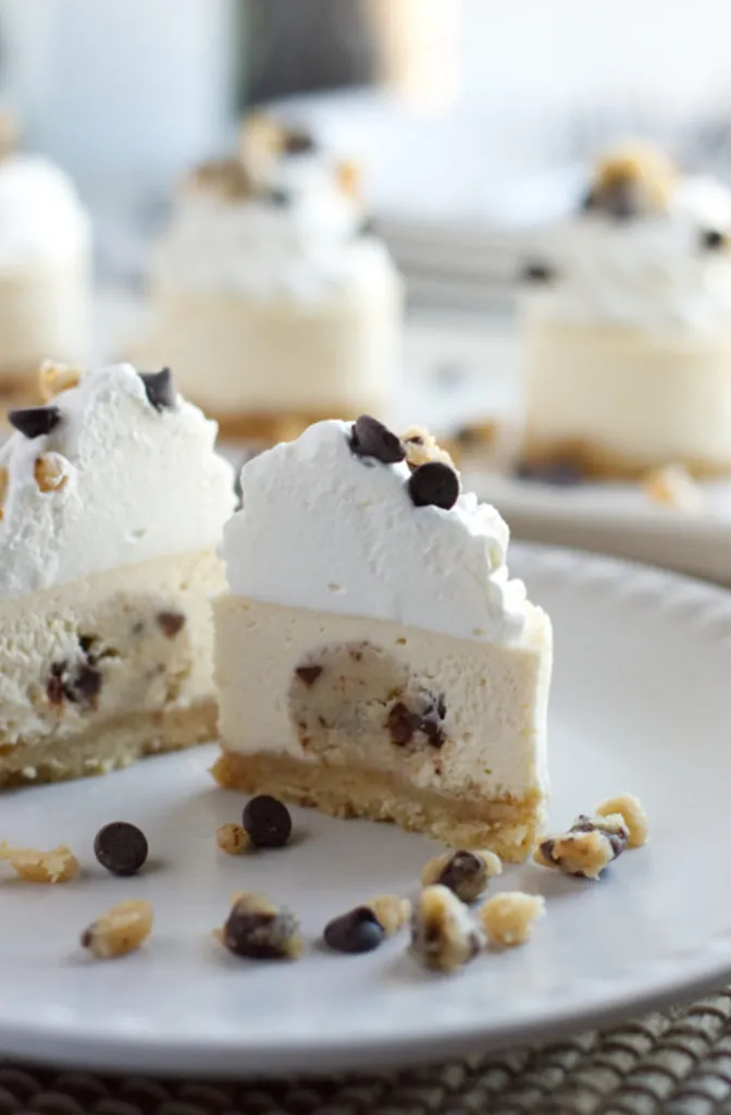 Keto Cookie Dough Cheesecake