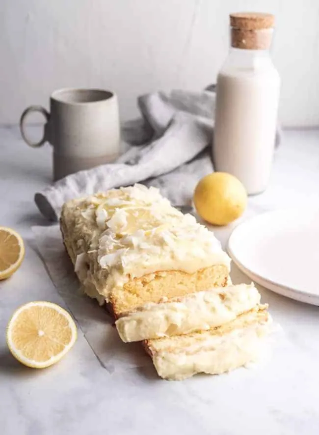 Keto Lemon Coconut Cake