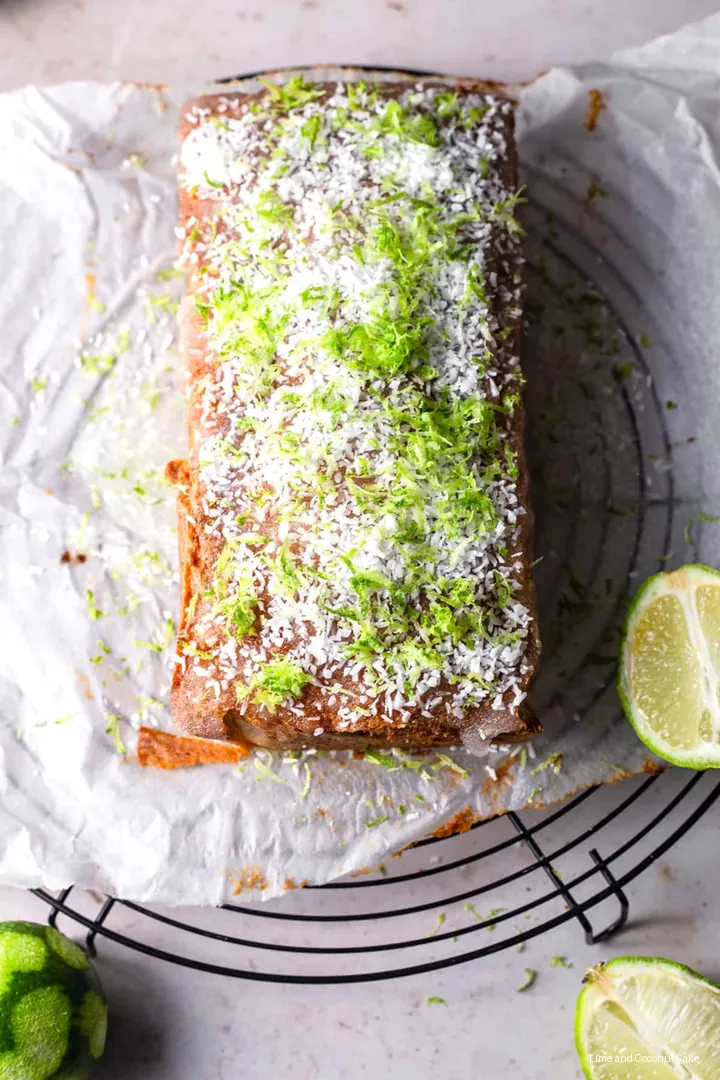 Lime and Coconut Cake