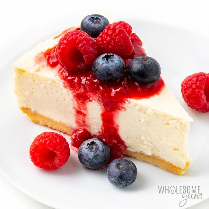 Low Carb Cheesecake (Wholesome Yum)