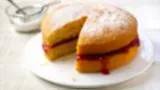 Orange and Raspberry Victoria Sponge Cake