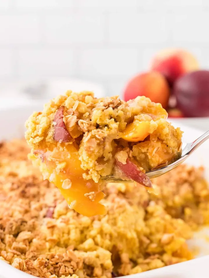 Peach Cobbler Dump Cake