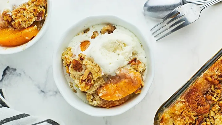 Peach Dump Cake