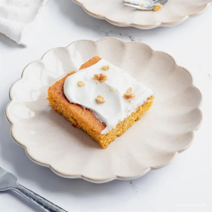 Pumpkin Sheet Cake