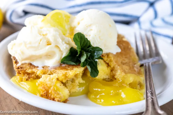 Refreshing Lemon Dump Cake