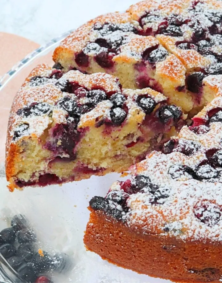 Simple Blueberry Cake